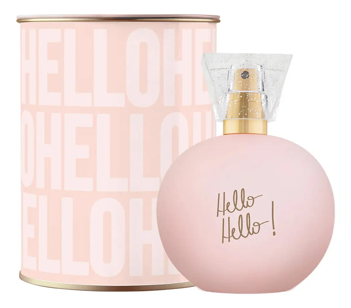 Ciclo Hello Hello! colônia feminina de 100 ml com embalagem em lata