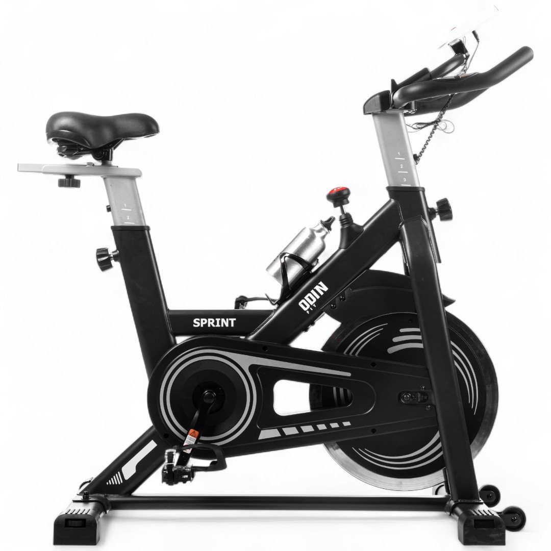 Bicicleta Odin Fit Sprint mecânica, vista lateral.