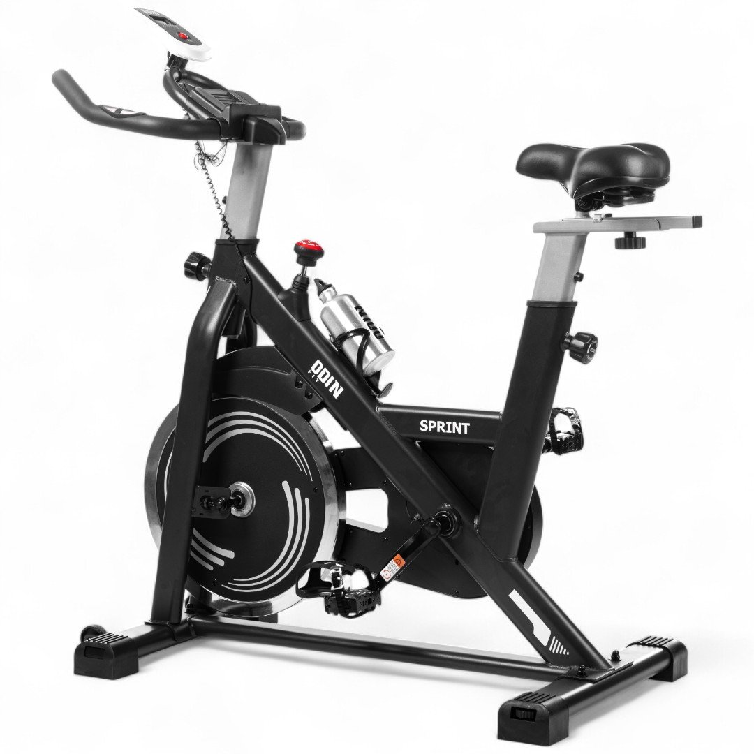 Bicicleta Odin Fit Sprint mecânica, vista lateral. — imagem complementar