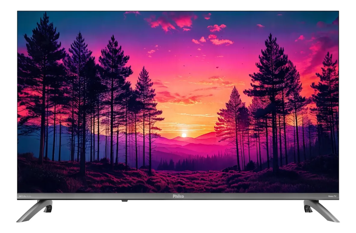 Smart TV Philco P32CRB de 32 polegadas com base
