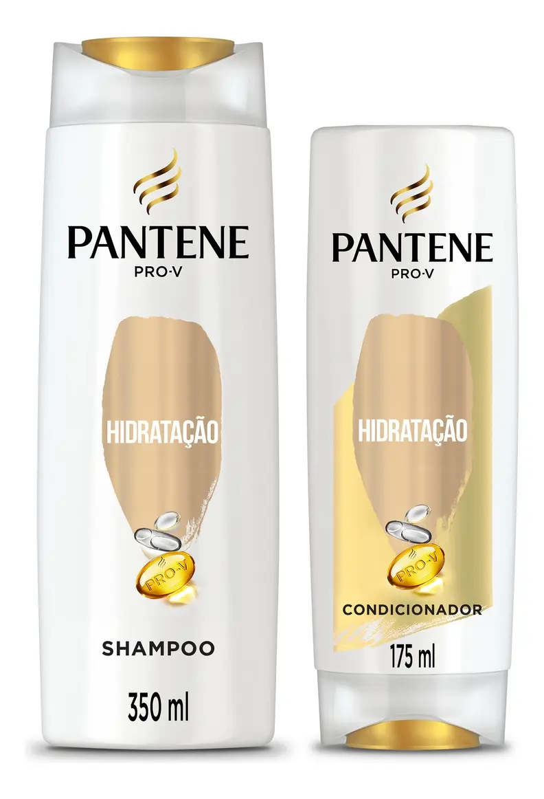 Kit Pantene Pro-V Hidratação shampoo 350 ml e condicionador 175 ml